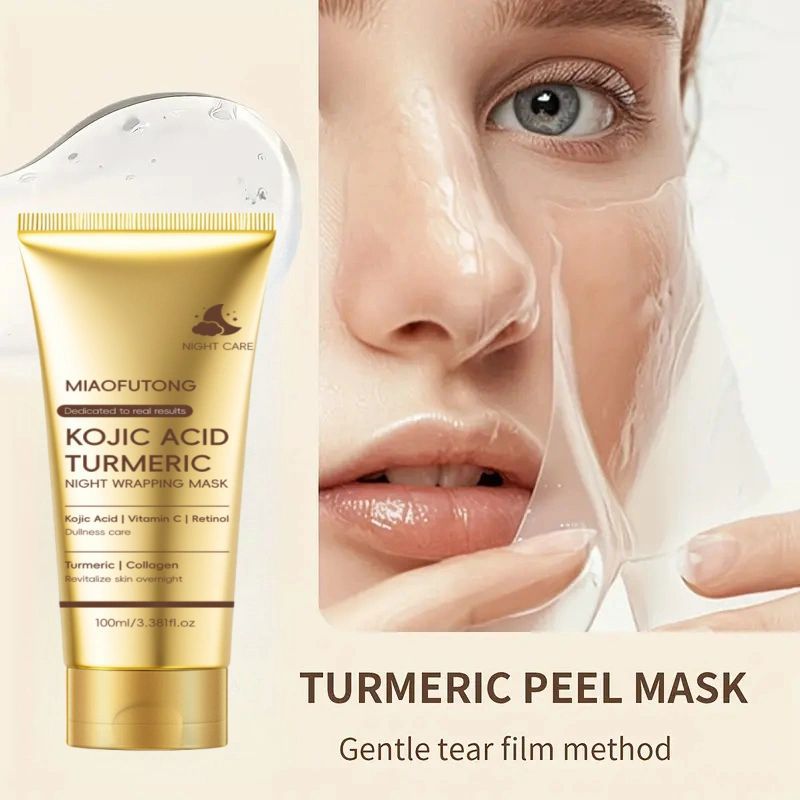 Kojic Acid Turmeric Peel-Off Face Mask