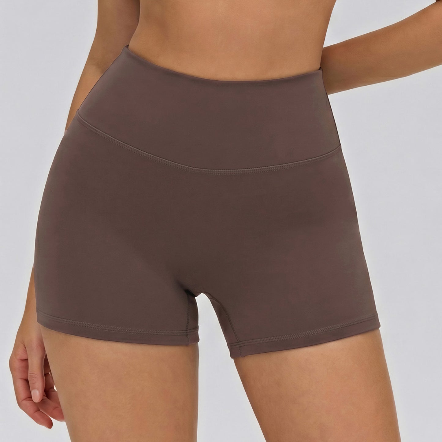 High-Waisted Butt-Lifting Yoga Shorts