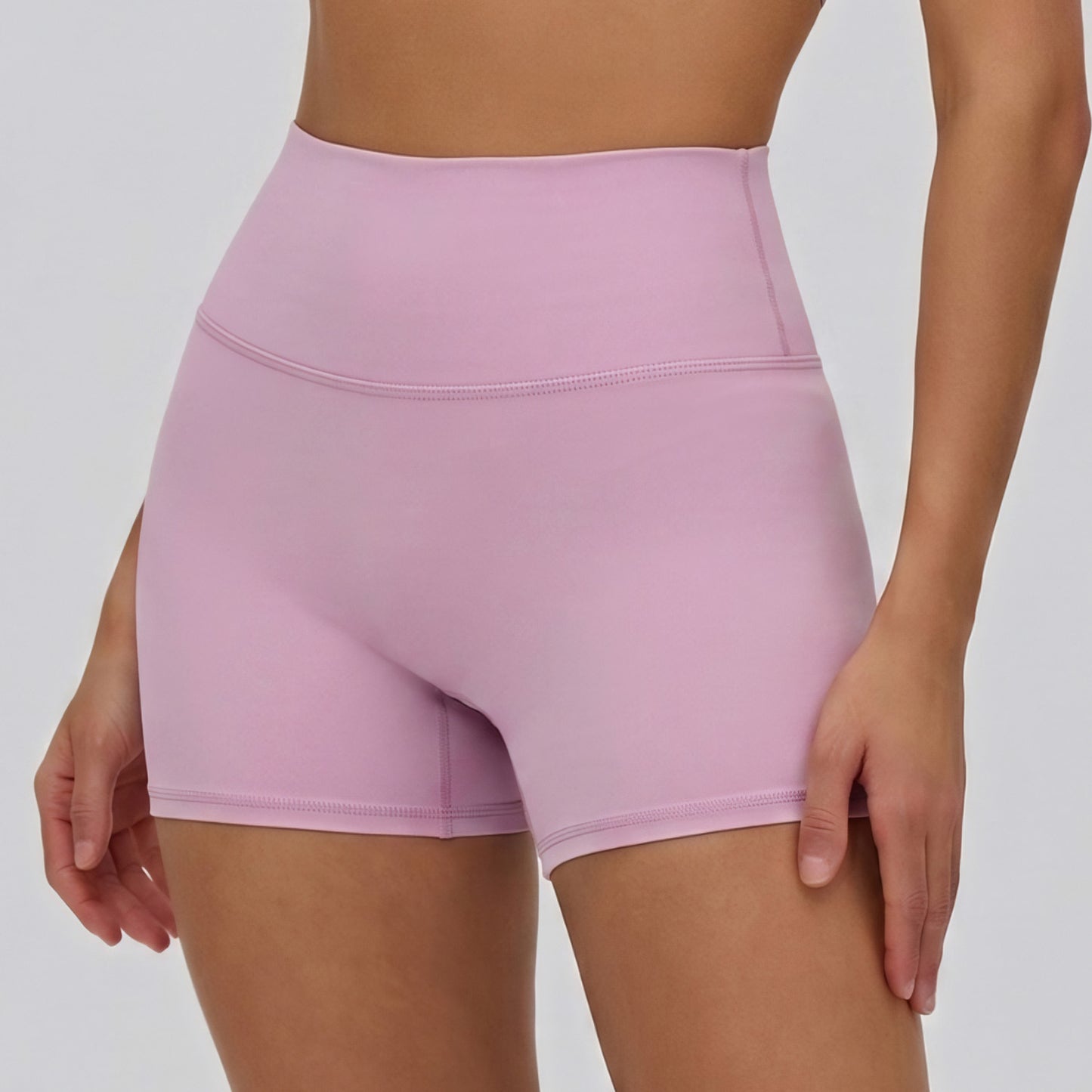 High-Waisted Butt-Lifting Yoga Shorts