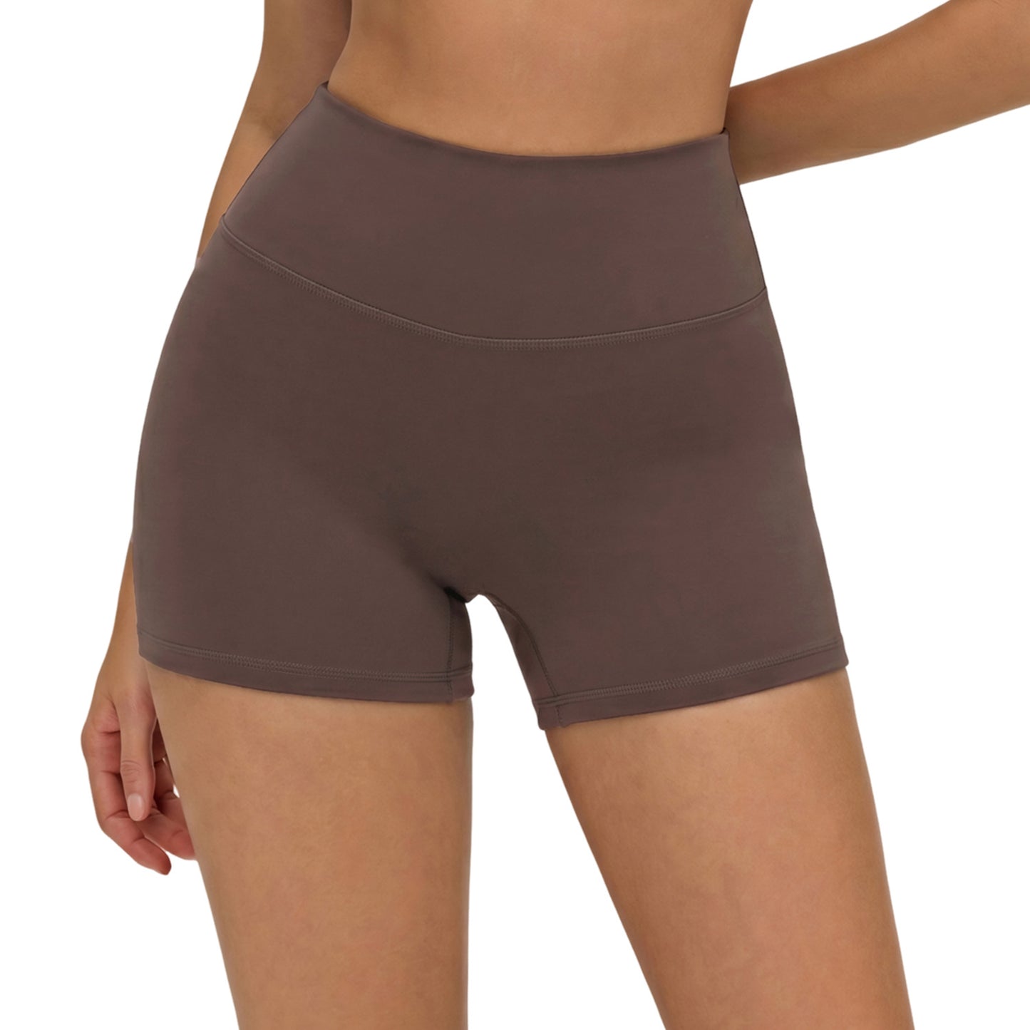 High-Waisted Butt-Lifting Yoga Shorts