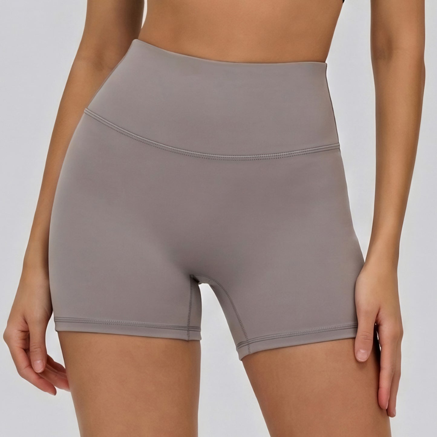 High-Waisted Butt-Lifting Yoga Shorts
