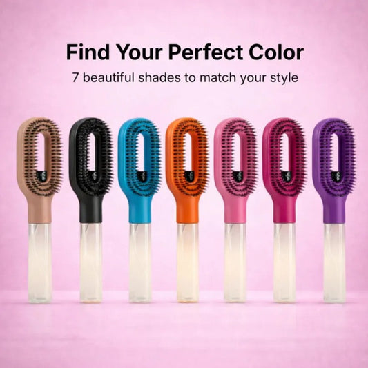 Essential Oil Spray Hair Smoothing Comb
