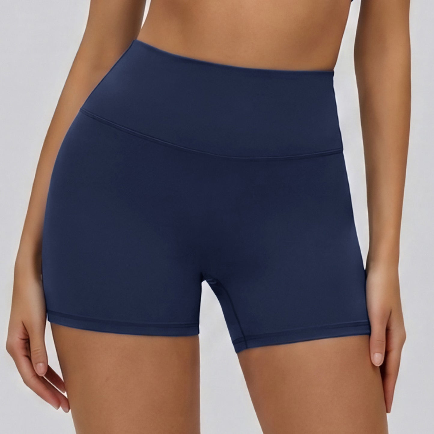 High-Waisted Butt-Lifting Yoga Shorts