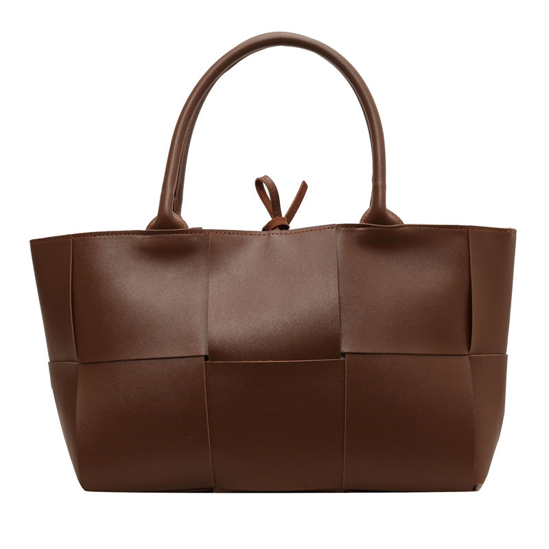 Fashion Stitched Tote Shoulder Bag