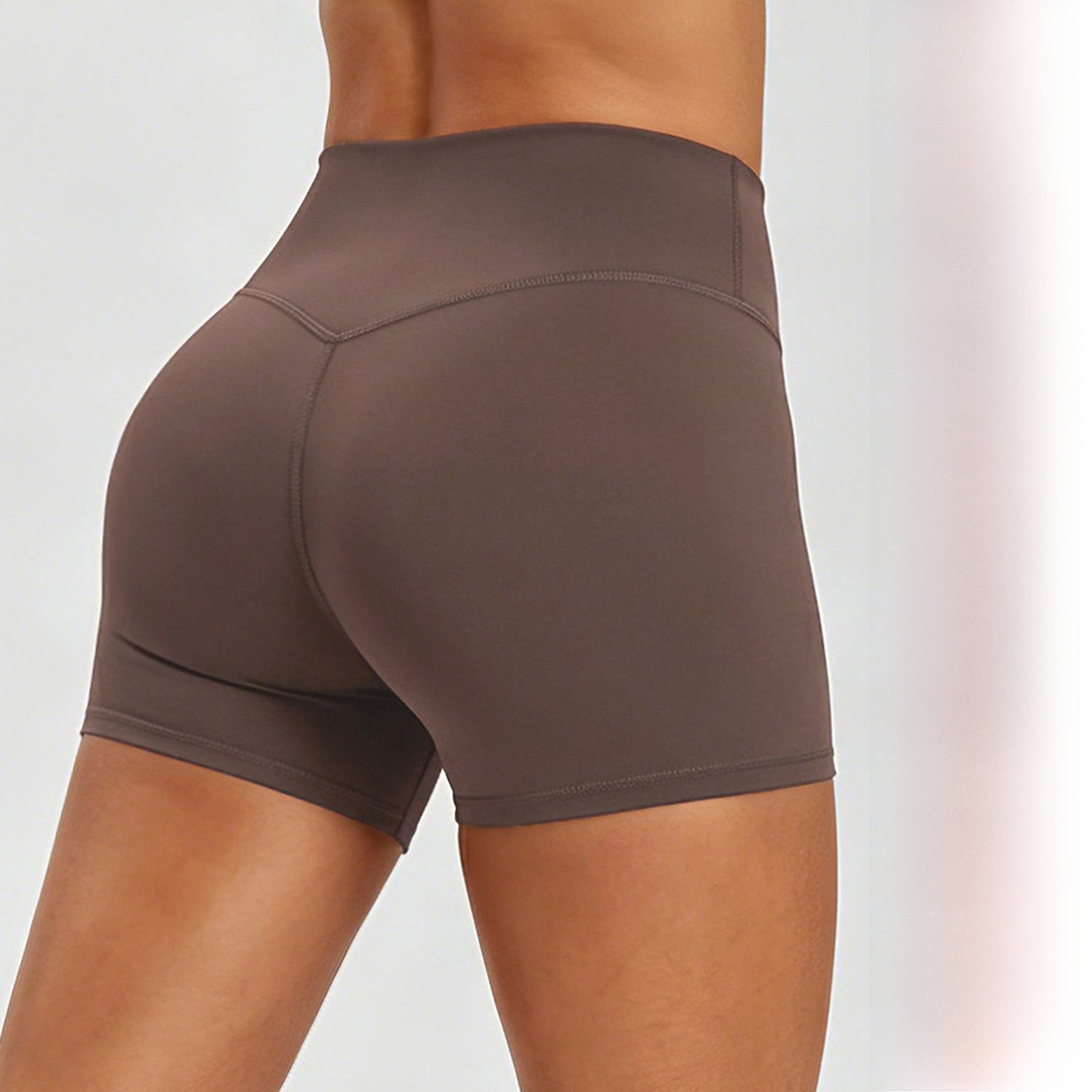 High-Waisted Butt-Lifting Yoga Shorts