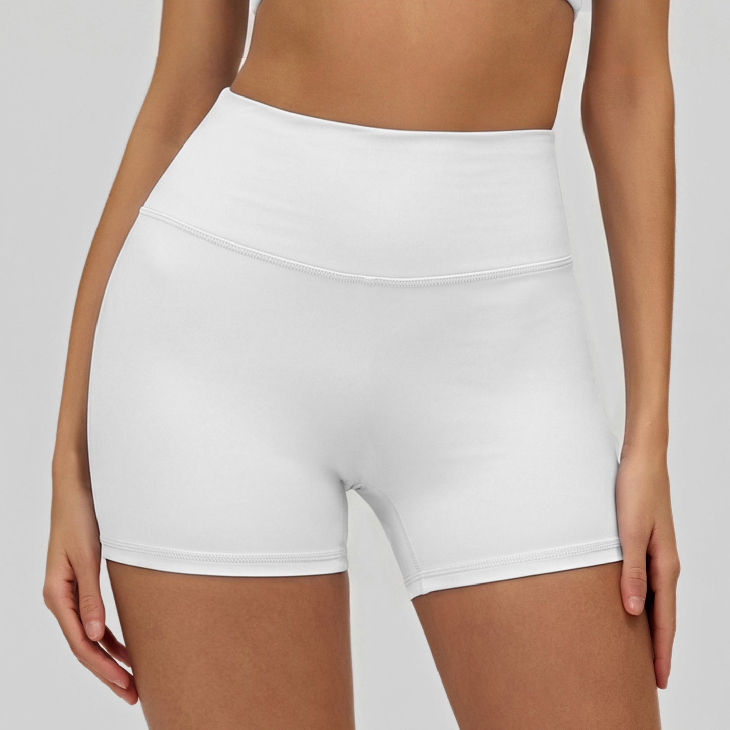 High-Waisted Butt-Lifting Yoga Shorts